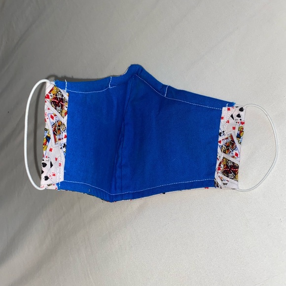 Handmade Playing Cards Face Mask ♠️♦️♣️♥️ - Picture 2 of 2